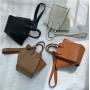 Custom handbag LOGO bag straps shoulder crossbody bucket bag for women pu leather handbags trendy women's tote bags