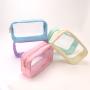 Super Discount on Makeup Purse of All material Keymay Top Ranking Updated Plain Teddy/Corduroy/PVC/Polyester Cosmetic Pouch bags