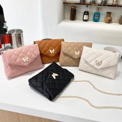 Leisure small square bag 2024 women bag new simple embroidery chain crossbody shoulder bags for women wholesale factory