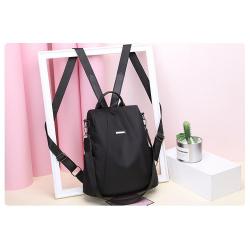 ZR182 Women's Anti-theft Waterproof Backpack New Fashion Famale Nylon Canvas Oxford Cloth Backpack Girl Single Shoulder Bag
