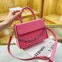 Trending Carteras Chain PU Leather Bag Ladies Hand Bag Crossbody Bag For Women
