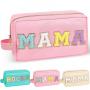 Factory Custom Leather nylon Travel Case Makeup Bag Women's Cosmetic bag