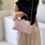 HR564 Women New Designed Sequins Shine Brightly Dinner Clutch Handbag Fashion Shell Shaped Crossbody Bag Ladies Luxury Party Bag