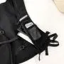 KBW775 Polyester Reflective Adjustable Waistband Hydration Jogging Running Vest Phone Holder Sports Running Vest Customized Logo