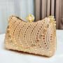 2024 Rhinestone Clutch Purses For Women Evening Bags Sparkling Shoulder Envelope Clutch Bag Party Cross Body Handbags