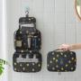 Fashion Custom Waterproof Travel Cosmetic Storage Fold Hang Cosmetic Makeup Bag