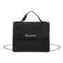 2024 Autumn/Winter Leisure Simple Handbag Women's New Cross-Border Portable Bag with Embossed Chain Small Square Bag Wholesale