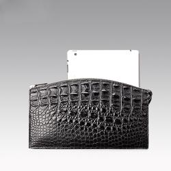 SAC A Main Cuir Sac Pour Homme Bolsa De Luxo Men Luxury Genuine Crocodile Skin Leather Envelop Hand Clutch Bags Handbag For Man