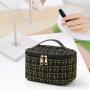 Cosmetic 2024 Large Capacity Travel Makeup Bag Trendy and Stylish Portable Cosmetic Organizer for Ladies