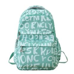 ZR837 New Fashion Girls Schoolbag Nylon Waterproof Backpack Custom Logo High Quality Schoolbag Travel Student Zipper Laptop Bag