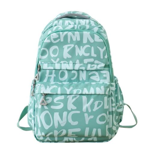 ZR837 New Fashion Girls Schoolbag Nylon Waterproof Backpack Custom Logo High Quality Schoolbag Travel Student Zipper Laptop Bag