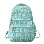 ZR837 New Fashion Girls Schoolbag Nylon Waterproof Backpack Custom Logo High Quality Schoolbag Travel Student Zipper Laptop Bag