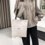 Simple Fashion Girls School Student Shoulder Handbag Multi-pocket Nylon Women Shopping Tote Bag