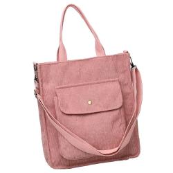 KBW427 Wholesale New Corduroy Tote Bag Fashion Shopping Bag Simple High Quality Ladies Shoulder Crossbody Bag For Women