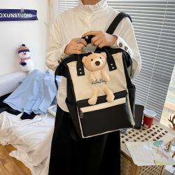 KBW406 New Mummy Bag Multifunctional Shoulder Backpack Cute Mommy Bag Fashion Foldable Convenient Mother and Baby Bag