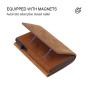 New Designer Wallets Pop Up Wallet with RFID Blocking Minimalist Slim Credit Card Holder Zipper PU Wallet Case with Coin Pocket