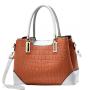 2022 New Korean Fashion Women's Handbag Handbag Top Layer Cowhide Middle-aged Women's Mother Single Shoulder Messenger Bag