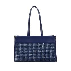 Wholesale Pu Leather Classic Luxury Fashion Brands Women Bag  Ladies Shoulder Bag Purse Handbag Tweed Tote Bag