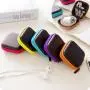 KBW602 Teenage Girl Pink Headphone Bag Coin Purse Portable Cosmetic Bag Pendant Storage Key Bag Personalized Mini Pouch