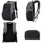 ZF095 Customized Logo Business Laptop Bag Male Fashion Leisure Travel Shoulder Bag Oxford Cloth Waterproof Backpack USB Port