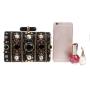Factory Wholesale Hot Style black Dinner Bag Fashion Rhinestone Bead Embroidery Banquet Clutch Bag Ladies Dress Evening Bags
