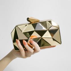 Trendy Acrylic Purse Clutch Evening Bag Party Wedding Metal Purse Shoulder Bag Acrylic Purse Bag Handbag For Women