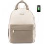 New Fashion Small Nylon Back pack Purses for Ladies Girls Boys Kids School Daypack with USB Port Cute Mini Backpack Bags Women