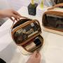 Cosmetic Bag Wholesale Women Handbags Transparent Advanced Wash Bag Waterproof Straw Woven Storage Cheap Women Bags