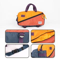 CHANGRONG Custom recycled nylon waterproof sports fanny pack crossbody