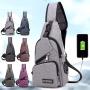ZR490 Hot Selling New Waterproof Casual Single Shoulder Crossbody Bag Cell Phone Outdoor Sport Travel Bag Men Fashion Chest Bag