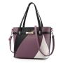 Fashion Leather shoulder luxury  contrast colors trends ladies bags women's handbags 2023