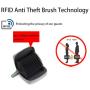 ZF071  Men Retro New Fashionable Head Layer RFID Anti-theft Cowhide Swipe Card Bag Bank Card Document Organ Wallet Woman