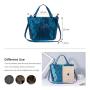 LOVEVOOK 2021 luxury womens crossbody shoulder bags ladies foldable Totes Hobo bag women geometric purse and handbags