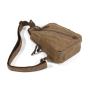 2024 Custom Luxury Canvas Leather Cross Chest Bag For Men Shoulder Sling Design