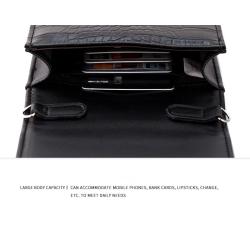 XL059 New Version Luxury Ladies Mini Bag Women's Crocodile Print Mobile Phone Bag Wholesalers Hot Sell Shoulder Bag