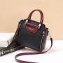 ZR260 Bag Women's 2023 New Fashion Contrast Color Handbag Large Capacity One Shoulder Crossbody Bag Tide