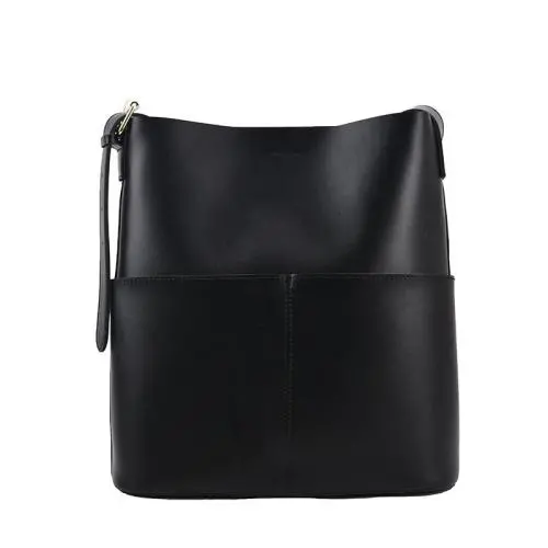 ZF372 New PU Leather Women's Bag Fashion Trend Versatile High Quality Design Sense Single Shoulder Bag Cross Body Bucket Bag