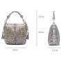 REALER hot sale wholesale OEM real genuine leather shoulder bags large casual tote hand bags fashion leather bags for women