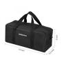Custom Logo Man Fashion Black Hand Luggage Storage Bag Big Capacity Outdoor Tool Storage Duffel Bag