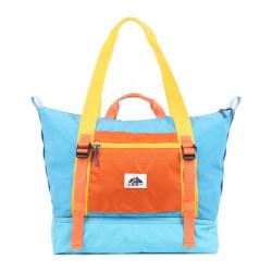 CHANGRONG Custom color block yoga Tote Shoulder Bag for Travel Beach Gym