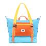 CHANGRONG Custom color block yoga Tote Shoulder Bag for Travel Beach Gym