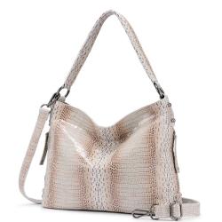 REALER  2021 Dropshipp OEM custom logo Real Genuine Leather womens Shoulder Bags Ladies Totes Hand bags women Hobos handbags