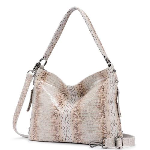 REALER  2021 Dropshipp OEM custom logo Real Genuine Leather womens Shoulder Bags Ladies Totes Hand bags women Hobos handbags