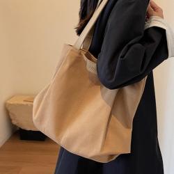 ZR732 Woman Bag Handbag Retro Canvas Fashion Female Portable Big High Quality Shoulder Underarm Bag Girl Versatile Bag Shopping