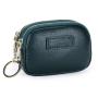 New arrival good quality portable key coin lipstick storage bag leather coin purse mini double-layer zippered coin bag for woman