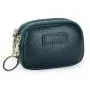 New arrival good quality portable key coin lipstick storage bag leather coin purse mini double-layer zippered coin bag for woman