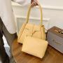2021 New French Retro Fashion Single Shoulder Women's Bag Soft Leather Large Capacity Simple Portable Tote Bag Luxury Handbag