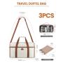 LOVEVOOK Top Seller Dry Wet Waterproof Duffel Bag With Toiletry Bag Yoga Weekend Shoulder Gym Luggage Travel Tote Bag for Women