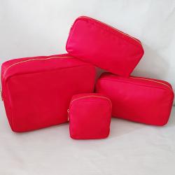 2021 High Quality New products Durable Waterproof Nylon Cosmetics Shopping Bags Make Up Pouch Toiletry Bag