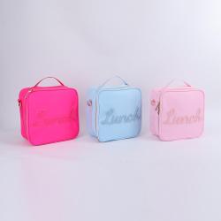 Kids Children Adults Outdoor Break Camping Office School Insulated Waterproof Cooler Bag Nylon Soft Lunch Box Picnic Bags